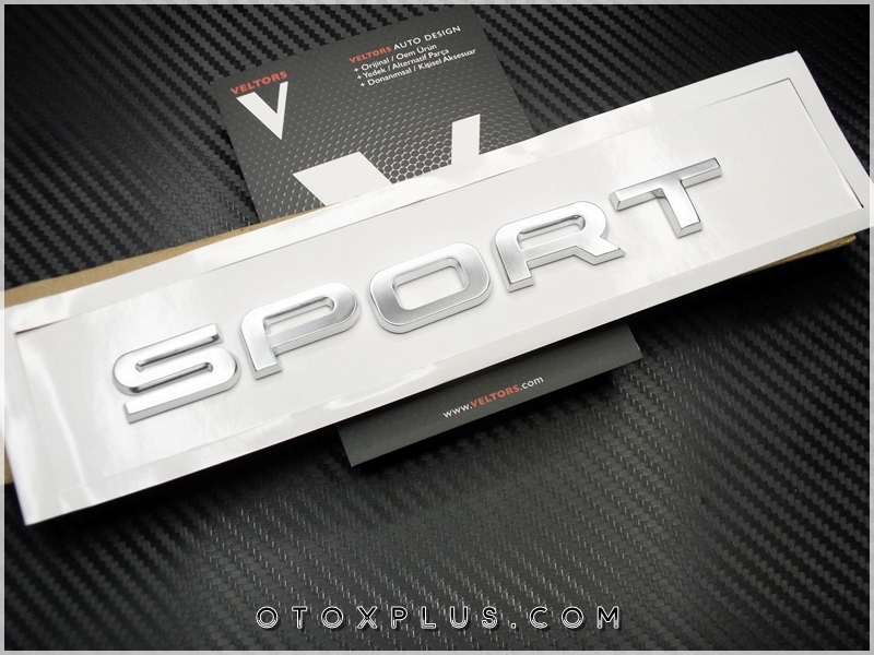 Range Rover Yeni Nesil SPORT Bagaj Yazı Logo Amblem