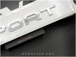 Range Rover Yeni Nesil SPORT Bagaj Yazı Logo Amblem