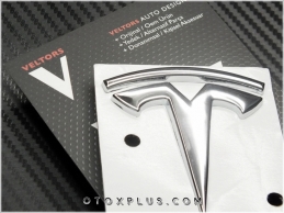Tesla Parlak Krom Araç Yazı Logo Amblem Tesla Parlak Krom Araç Yazı Logo Amblem