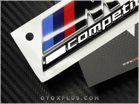 BMW Yeni Nesil M4 Competition Yazı Logo Amblem Seti