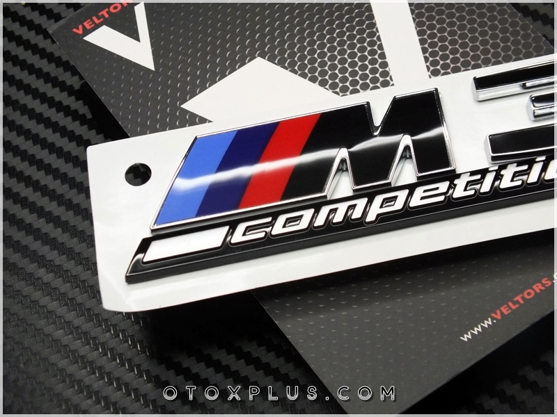 BMW Yeni Nesil M3 Competition Yazı Logo Amblem Seti