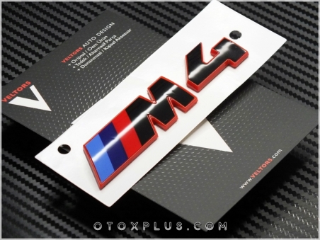 BMW M4 CSL M4 Çamurluk Logo Amblem