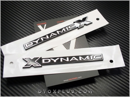 Land Rover Defender X DYNAMIC / DYNAMIC X Logo Amblem Seti