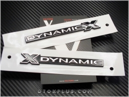 Land Rover Defender X DYNAMIC / DYNAMIC X Logo Amblem Seti