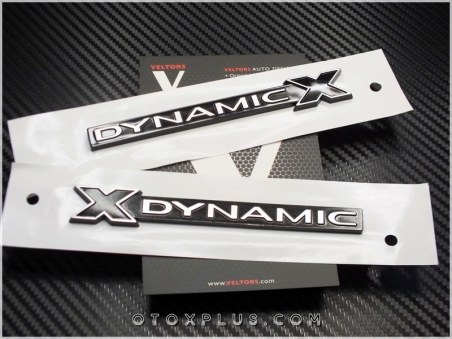 Land Rover Defender X DYNAMIC / DYNAMIC X Logo Amblem Seti