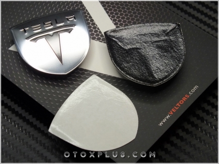 Tesla Araç Logo Amblem Seti