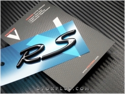 Porsche Black Siyah RS Bagaj Logo Amblem