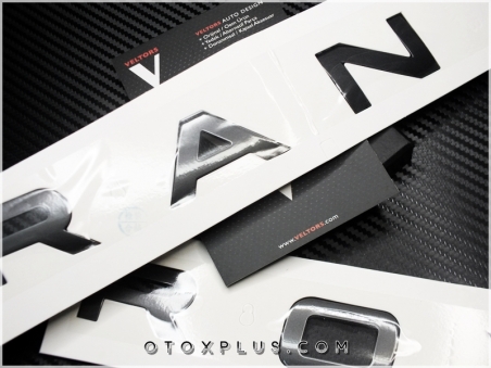 Range Rover Koyu Gri Velar Kaput Logo Amblem Seti