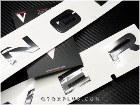 Range Rover Koyu Gri Velar Kaput Logo Amblem Seti