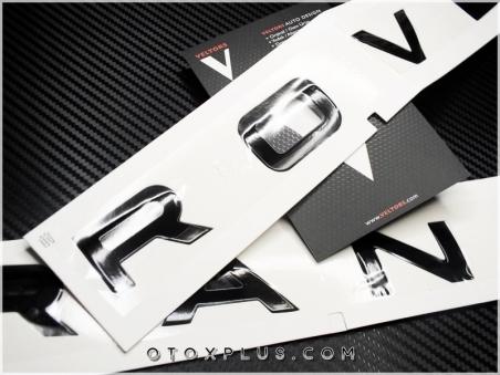 Range Rover Parlak Siyah Velar Kaput Logo Amblem Seti