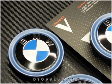 BMW Halkalı Jant Göbeği Jant Göbek Kapağı Seti