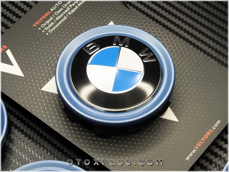 BMW Halkalı Jant Göbeği Jant Göbek Kapağı Seti BMW Halkalı Jant Göbeği Jant Göbek Kapağı Seti