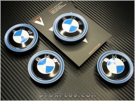 BMW Halkalı Jant Göbeği Jant Göbek Kapağı Seti