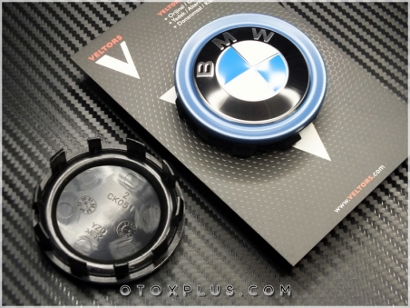 BMW Halkalı Jant Göbeği Jant Göbek Kapağı Seti