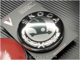Skoda Octavia Fabia Roomster Superb Logo Amblem Seti