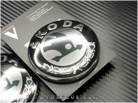 Skoda Octavia Fabia Roomster Superb Logo Amblem Seti