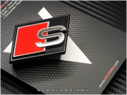 Audi e-tron S Line S Izgara Logo Amblem