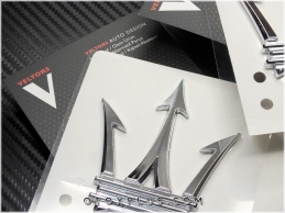 Maserati Yeni Nesil Maserati Logo Amblem Seti