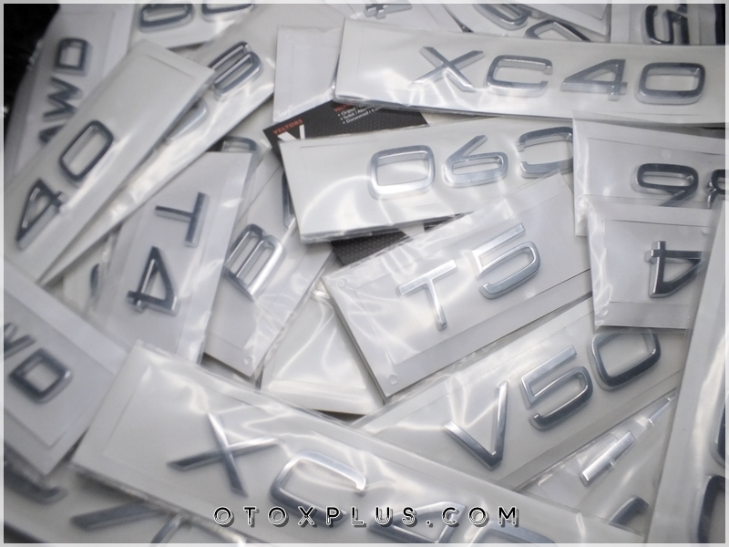 Volvo D5 Bagaj Yazı Logo Amblem