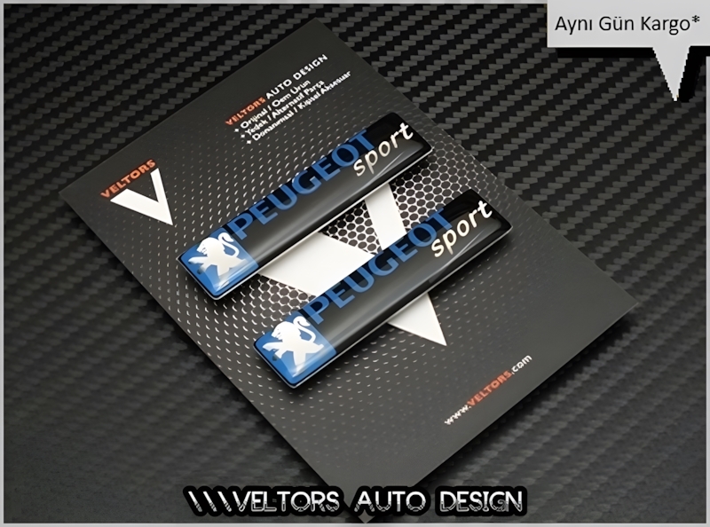 Peugeot Body Logo Amblem Seti