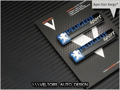 Peugeot Body Logo Amblem Seti