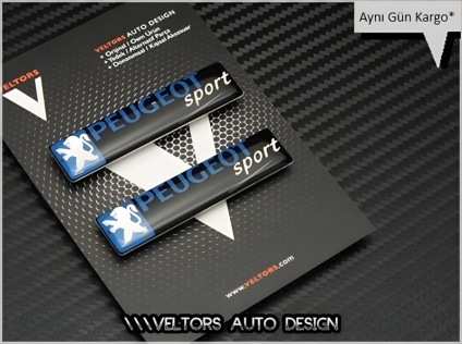 Peugeot Body Logo Amblem Seti