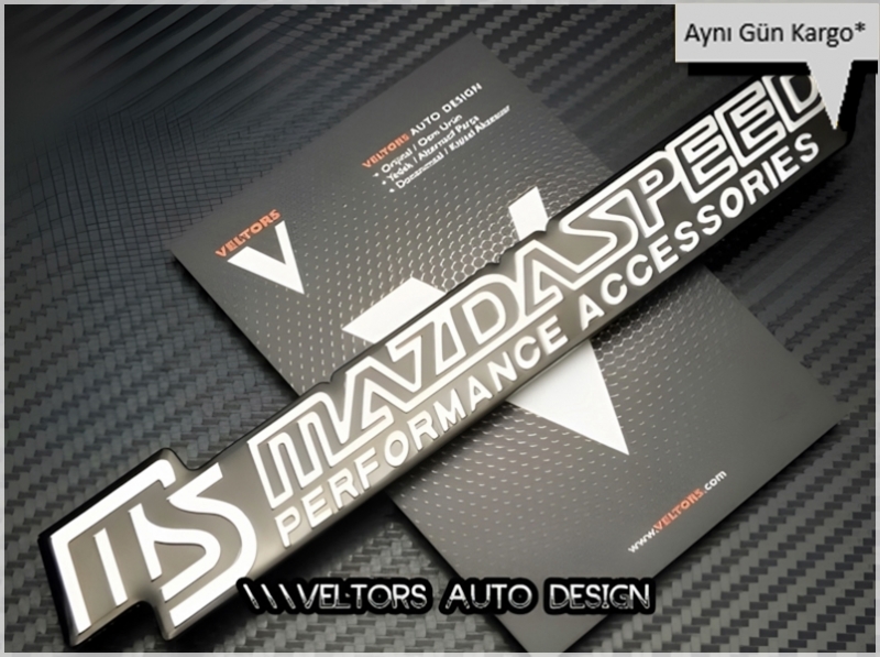Mazda Speed Performance Logo Amblem