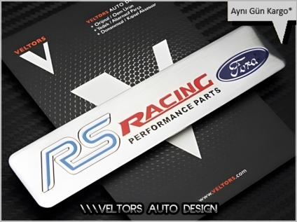 Ford RS Racing Performance Logo Amblem