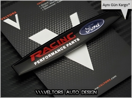 Ford Racing Performance Torpido Kokpit Logo Amblem