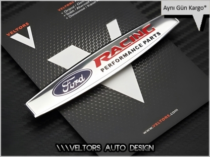 Ford Racing Performance Torpido Kokpit Logo Amblem