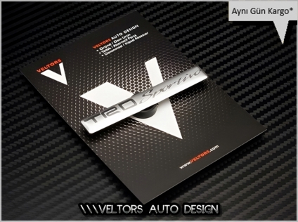 Toyota TRD Sport Torpido Kokpit Logo Amblem