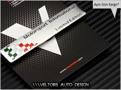 Fiat Limited Edition Plaket Logo Amblem