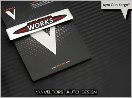 Mini John Cooper Works Torpido Kokpit Logo Amblem