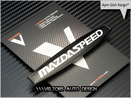 Mazda Speed Torpido Kokpit Logo Amblem