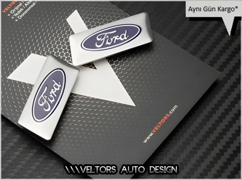 Ford Koltuk Döşeme Logo Amblem Seti