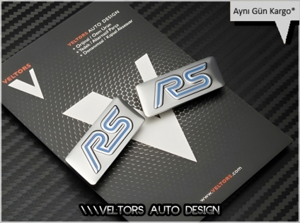 Ford ST Koltuk Döşeme Logo Amblem Seti