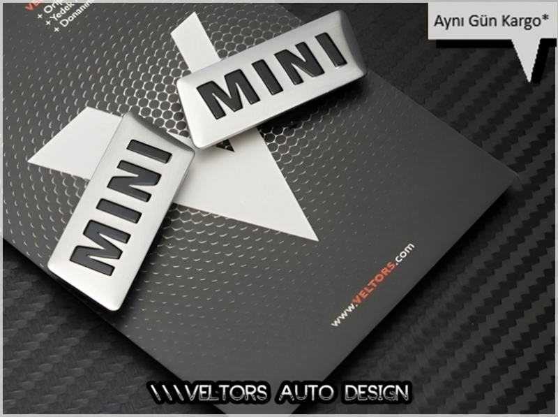 Mini Koltuk Döşeme Mini Logo Amblem Seti