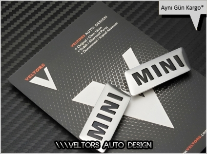 Mini Koltuk Döşeme Mini Logo Amblem Seti