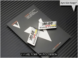 Honda Mugen Power Koltuk Döşeme Logo Amblem Seti