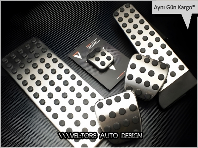 Mercedes AMG Logo Amblem Manuel Pedal Seti Mercedes AMG Logo Amblem Manuel Pedal Seti