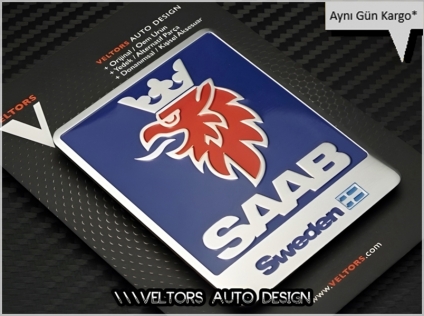 Saab Araç Serisi Plaket Logo Amblem