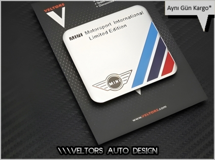 Mini Motor Sports Plaket Logo Amblem