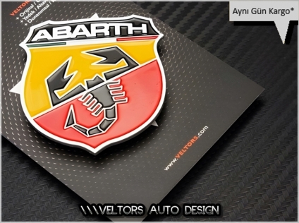 Fiat ABARTH Araç Logo Amblem