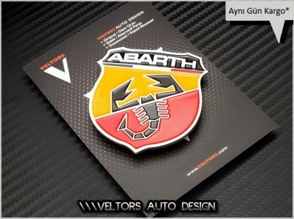 Fiat ABARTH Araç Logo Amblem