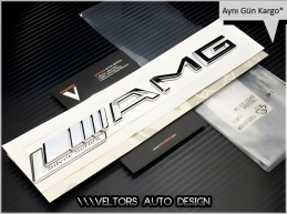 Mercedes AMG Silver Series Logo Amblem Seti Mercedes AMG Silver Series Logo Amblem Seti