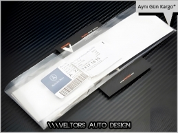 Mercedes AMG Silver Series Logo Amblem Seti Mercedes AMG Silver Series Logo Amblem Seti