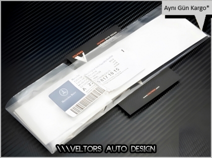 Mercedes AMG Silver Series Logo Amblem Seti