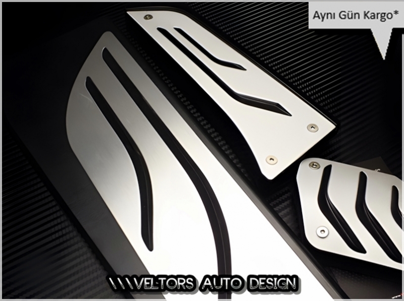 BMW F32 F33 F36 4 Serisi M Logo Amblem Geçmeli Otomatik Pedal Seti BMW F32 F33 F36 4 Serisi M Logo Amblem Geçmeli Otomatik Pedal Seti