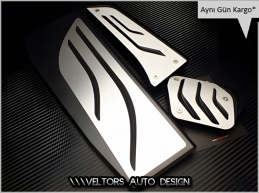 BMW F32 F33 F36 4 Serisi M Logo Amblem Geçmeli Otomatik Pedal Seti BMW F32 F33 F36 4 Serisi M Logo Amblem Geçmeli Otomatik Pedal Seti