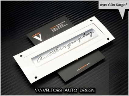 Land Rover Orjinal Autobiography Bagaj Yazı Logo Amblem